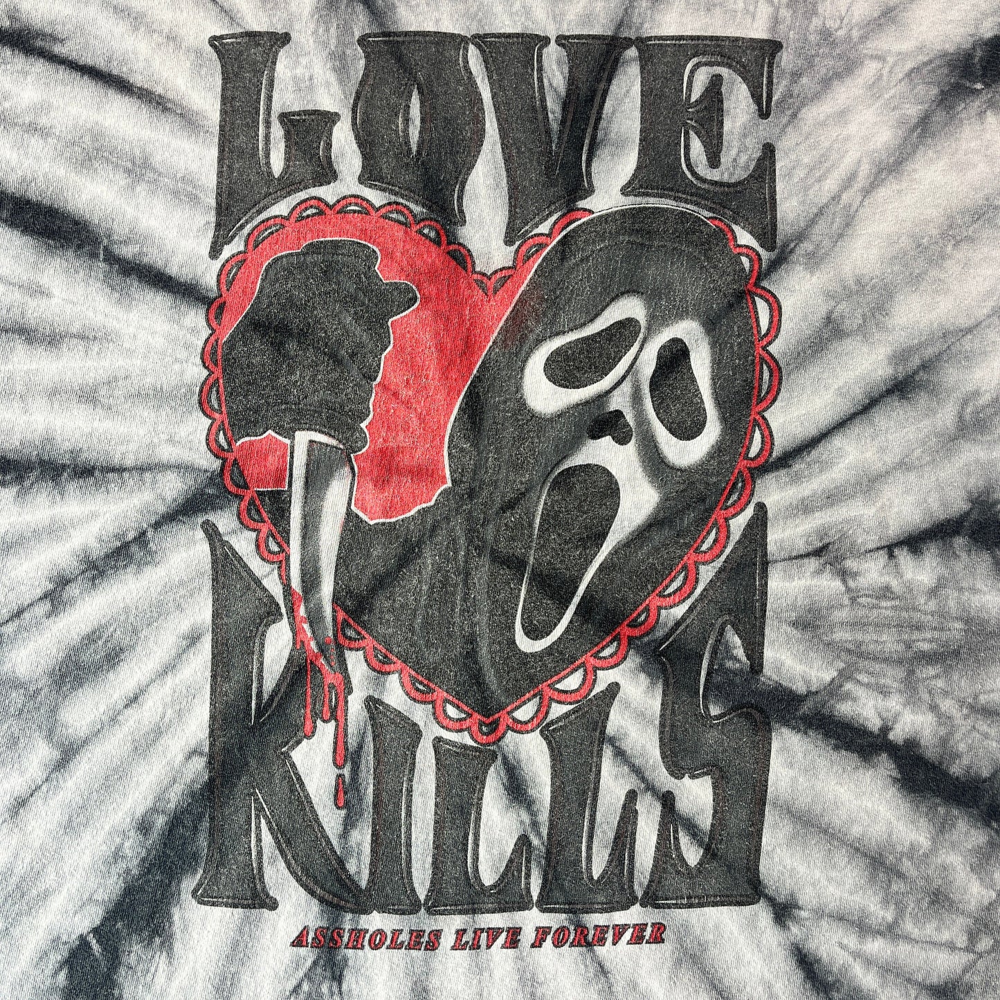 Assholes Live Forever Love Kills T Shirt 3XL