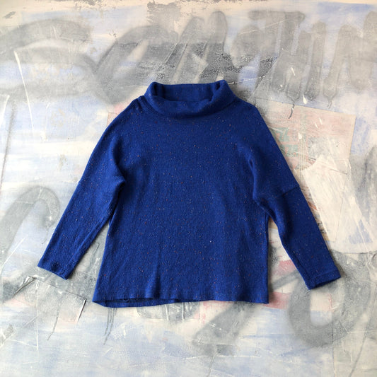 New Nil Turtle Neck Sweater Blue