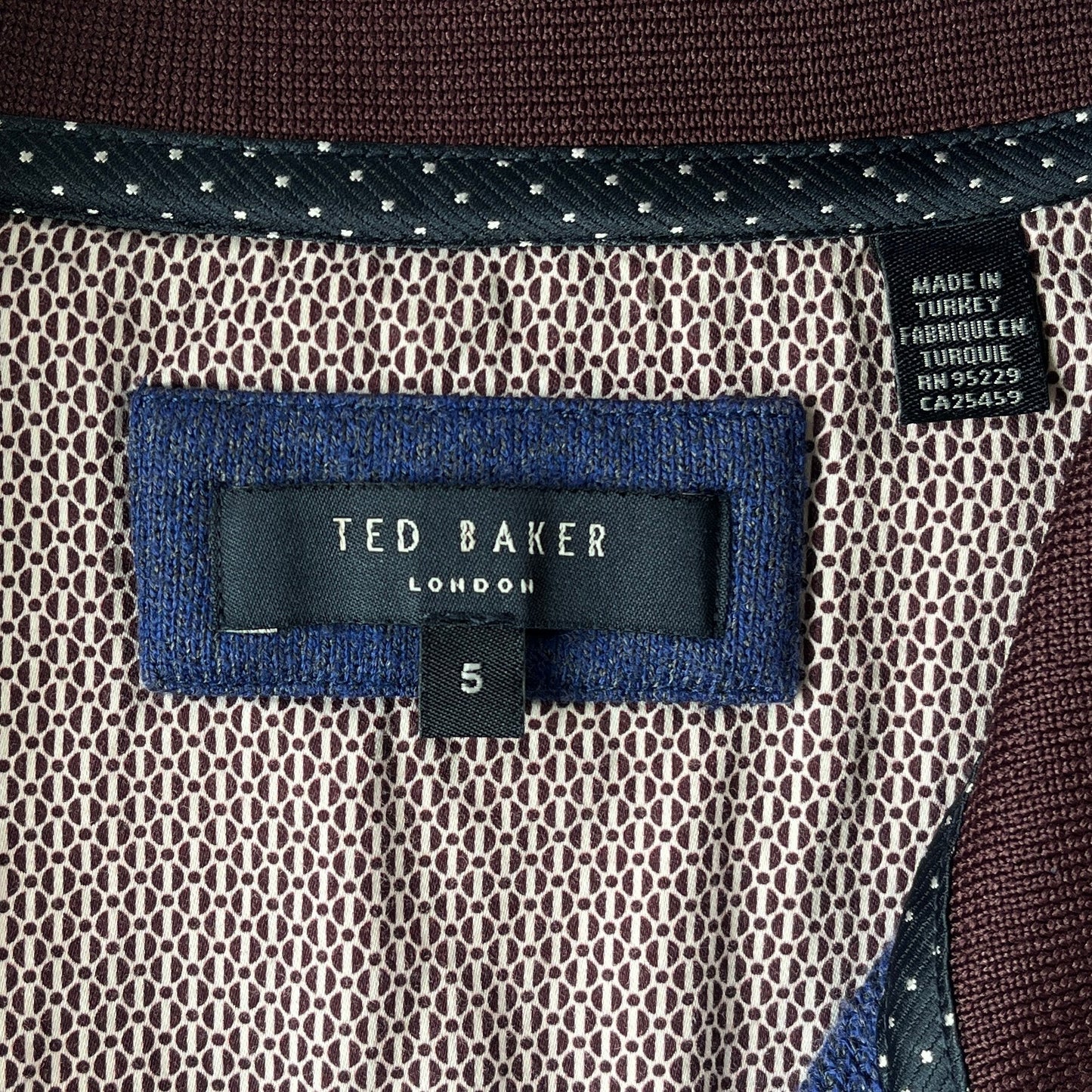 Ted Baker London Quarter Zip Sweater S