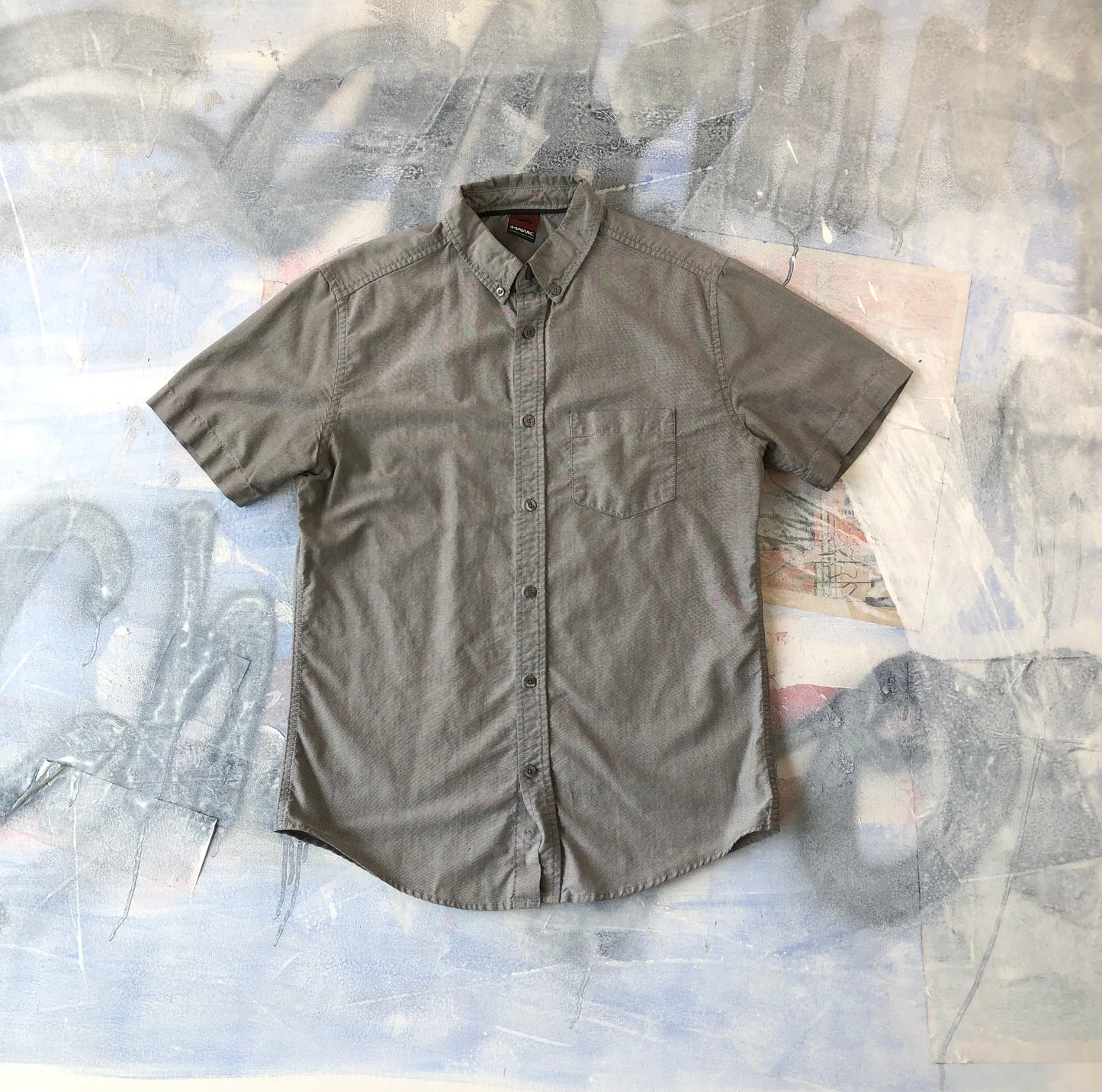 Tony Hawk Button Shirt Short Sleeve S