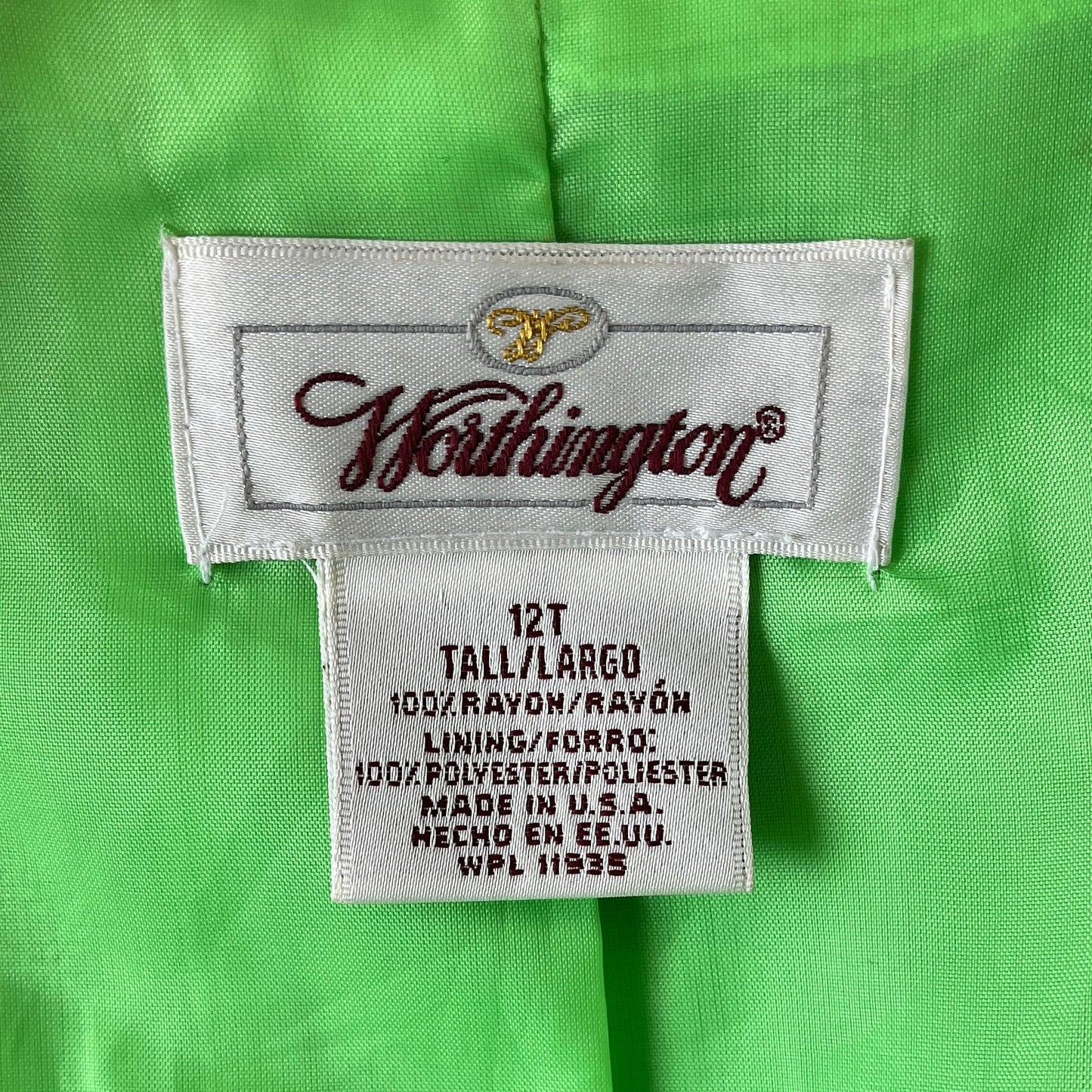 Worthington Button Blazer 12T